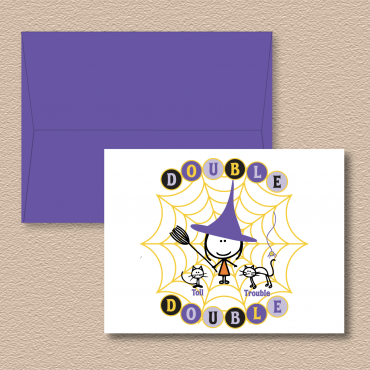 Double Double Note Cards